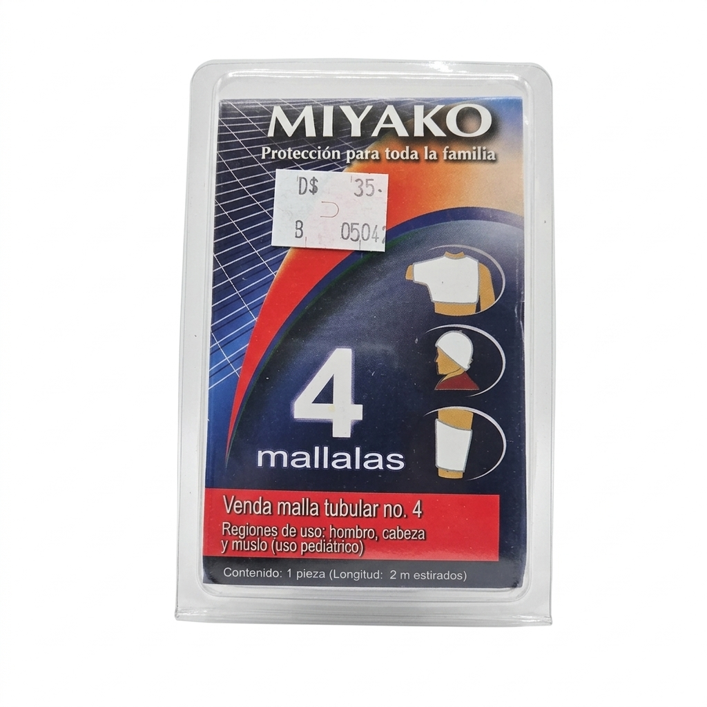 MALLA ELAST TUBULAR N 4 MIYACO