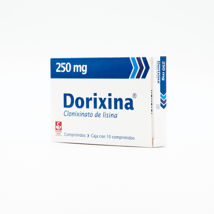 DORIXINA FUERTE T 10 250 MG CLONIXINATO DE LISINA GPO IV