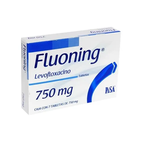 FLUONING T 7 750 MG ANTIBIOTICO