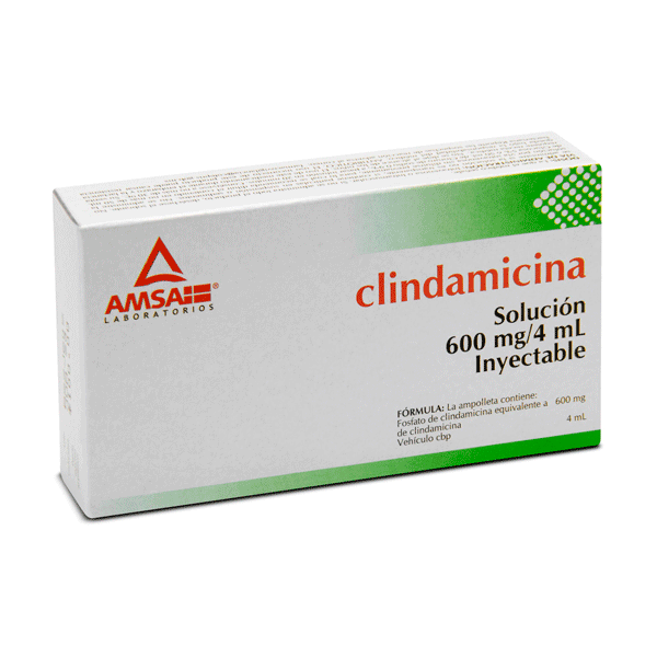 GE CLINDA INYECTABLE ANTIB 600 MG
