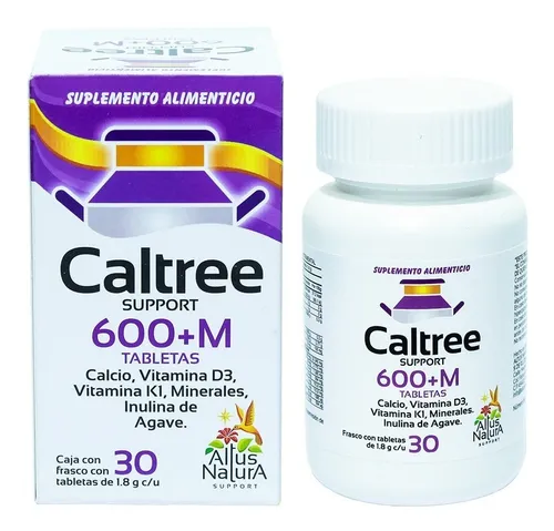 CALTREE 600 M+M 30 TABLETA