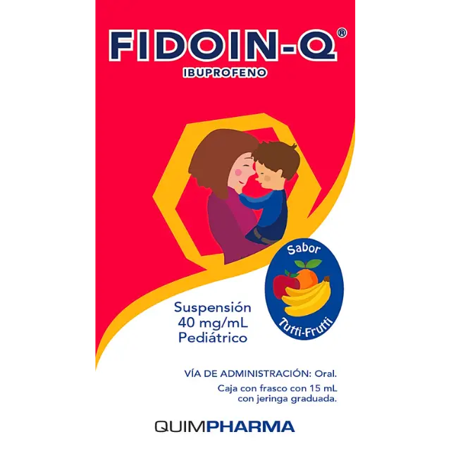 FIDOIN Q 40 MG SUSPENSION PEDIATRICO 15 ML