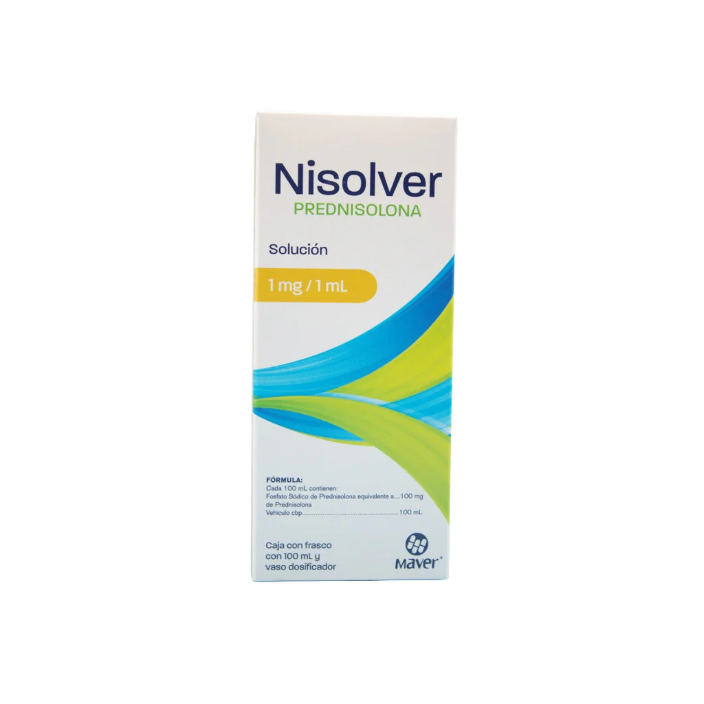 NISOLVER PREDNISOLONA 1 0 MG 1 ML SOLUCION