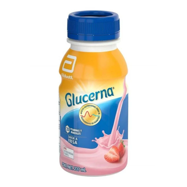 GLUCERNA SR LIQUIDO 237 ML BOTELLA FRESA
