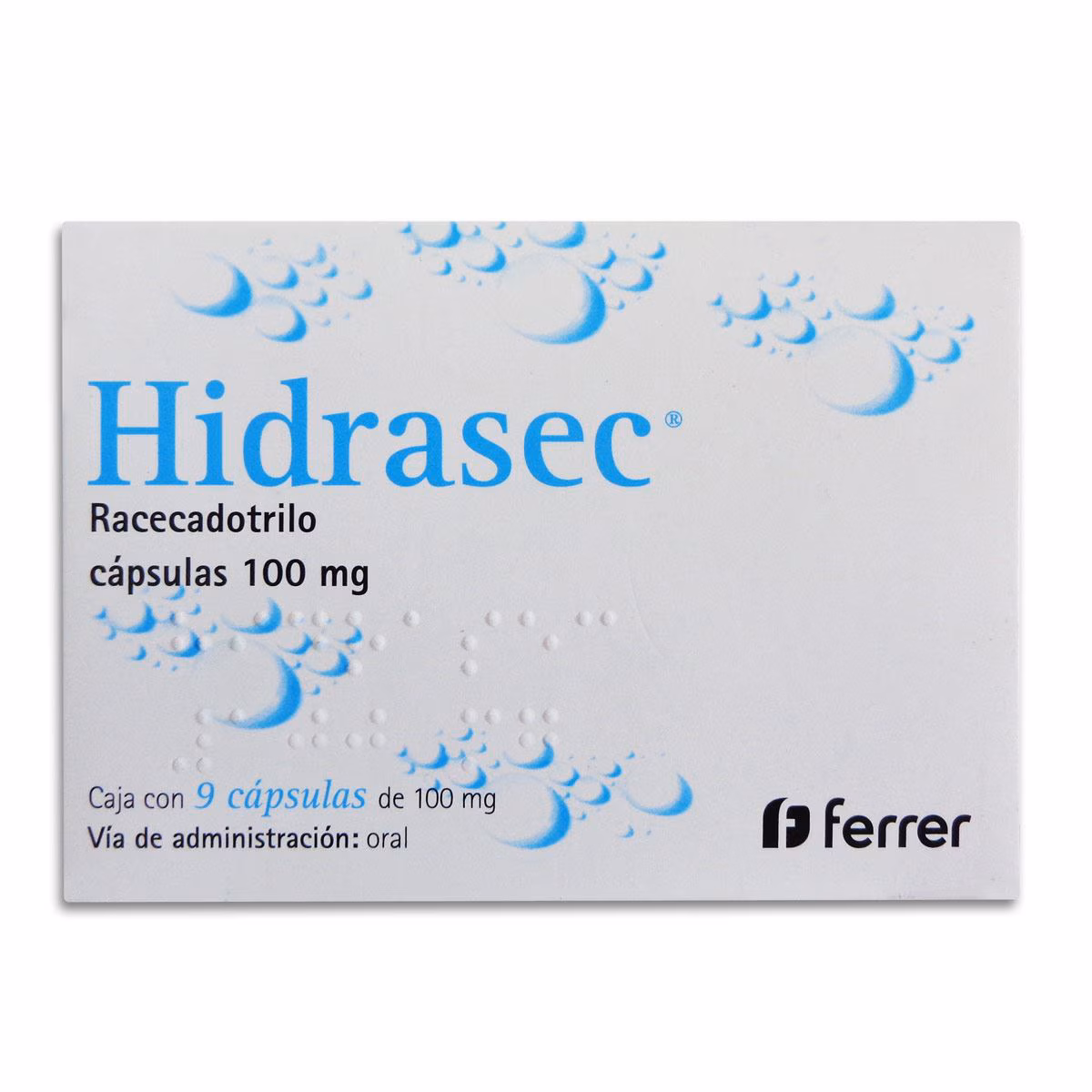 HIDRASEC C 9 100 MG GPO IV