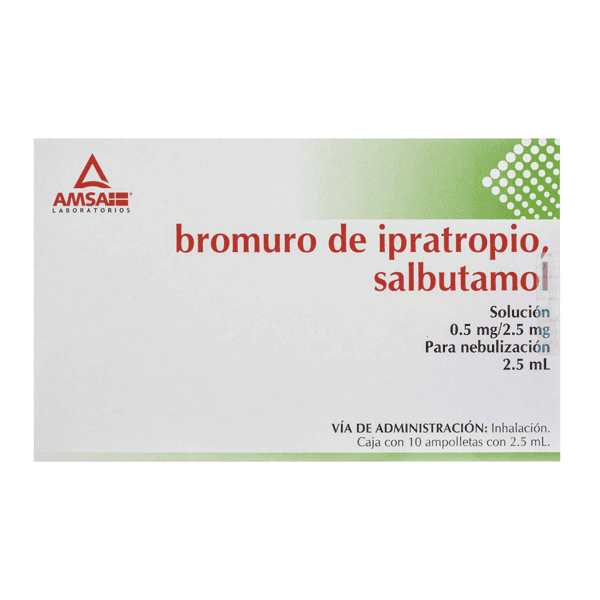 IPRATROPIO SALBUTA 0 5 2 5 MGAMP C 10
