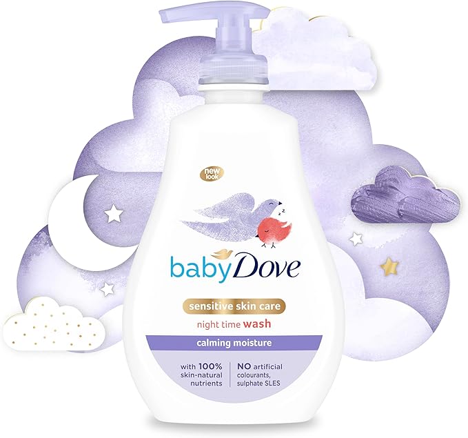 JABON BABYDOVE CALMIN MOISTU 400 ML