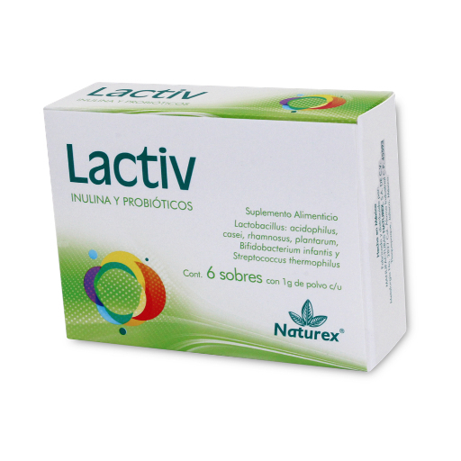 LACTIV C 6 SOBRE 1 G INULINA PROBIOTICOS NATUREX