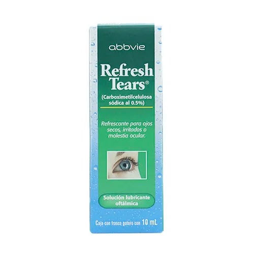 REFRESH TEARS GOTAS 10 ML CARBOXIMETILCELULOSA GPO VI