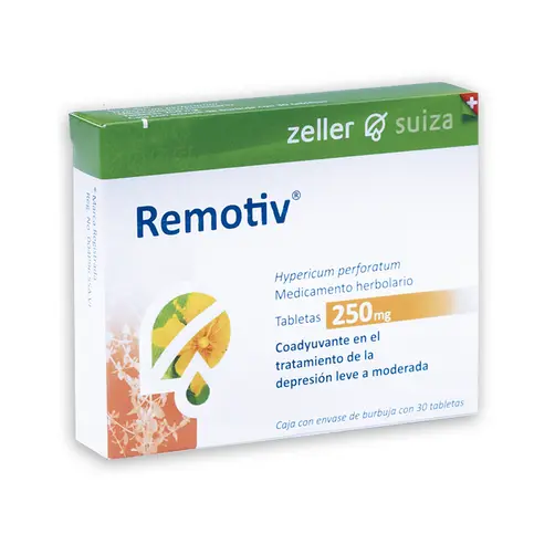 REMOTIV 250 MG TABLETA 30 HYPERICUM PERFORATUM