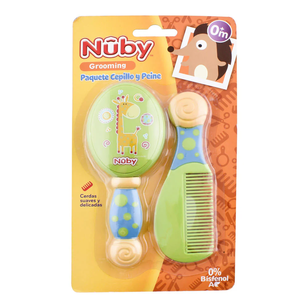 SET CEPILLO Y PEINE NUBY
