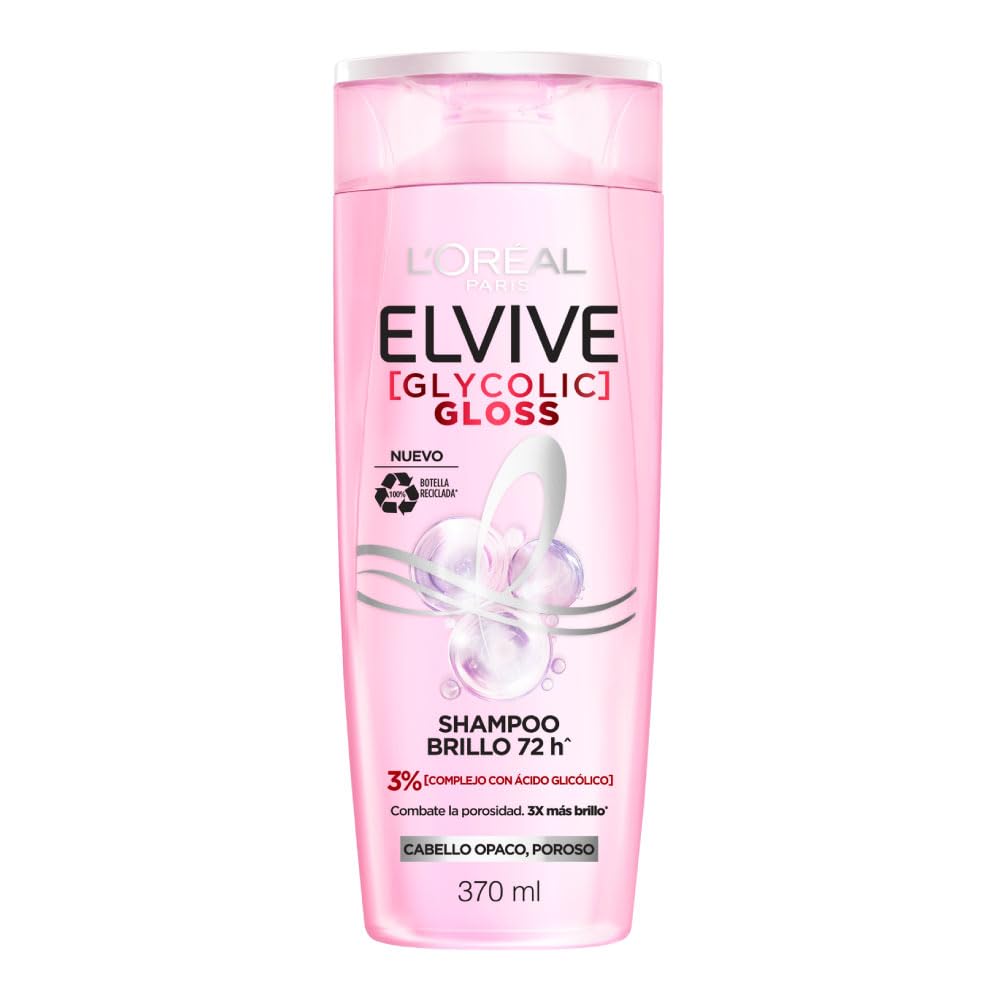 SHAMPOO ELVIVE GLYCOLIC GLOSS 370 ML