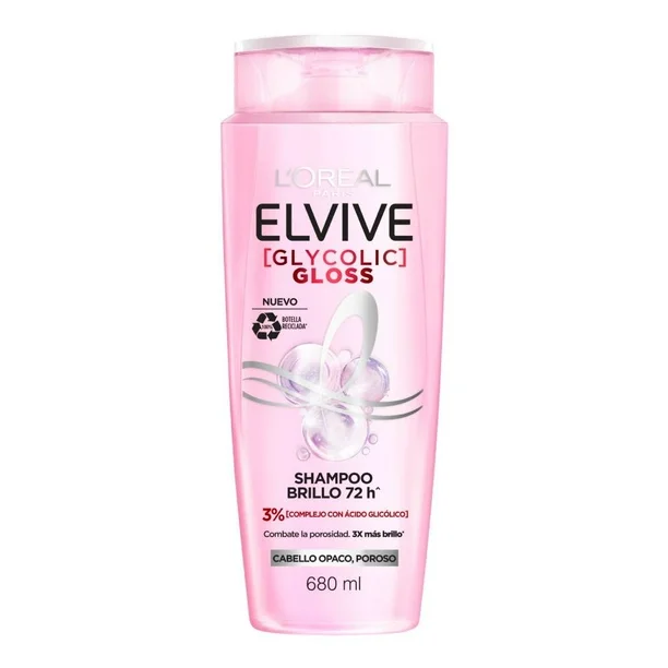 SHAMPOO ELVIVE GLYCOLIC GLOSS 680 ML