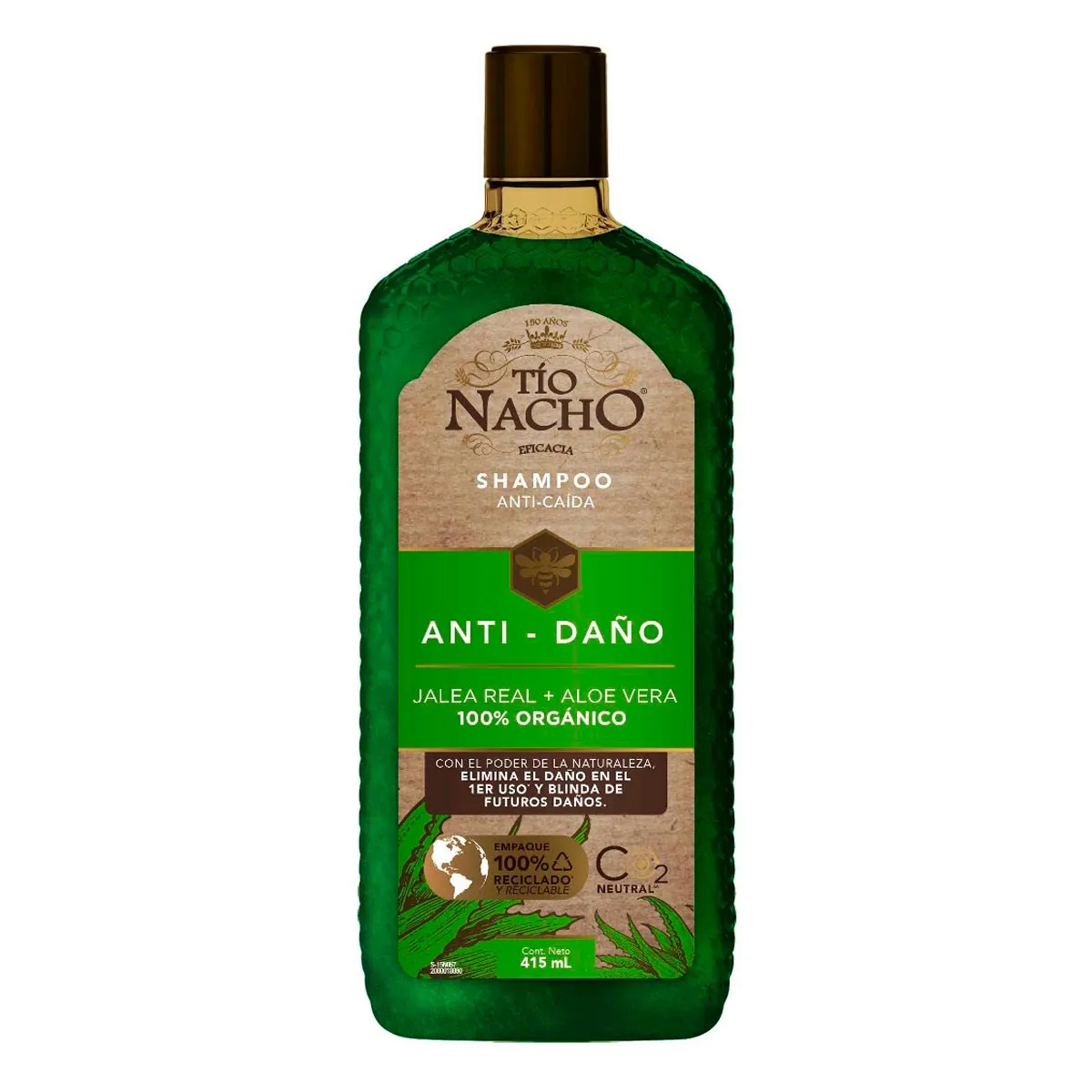 SHAMPOO TIO NACHO ANT-DANO ALOE 415 ML