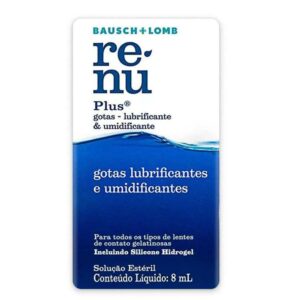 BAUSCH LOMB RENU PLUS GTS 8ML GOTAS LUBRICANTES Y REHUMECTANTES CADUCADO GPO VI