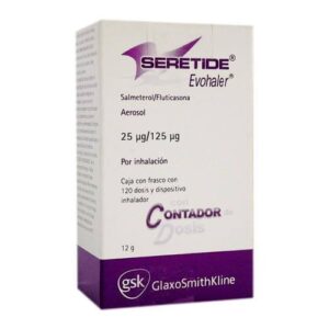 SERETIDE EVO CD 120D 25 125MCG SALMETEROL FLUTICASONA GPO IV
