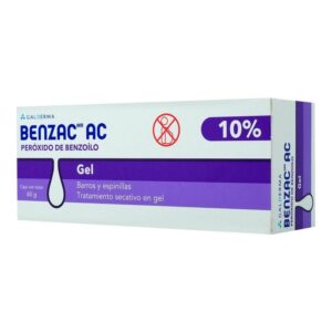 BENZAC AC GEL 60G 10% PEROXIDO DE BENZOILO GPO VI