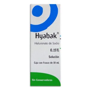 HYABAK 0 15 SOL OFT 10ML N HIALURONATO DE SODIO GPO VI