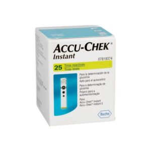 ACCU-CHEK INSTANT TIRAS REAC C 25N