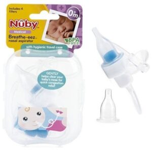 ASPIRADOR NUBY NASAL C 4 FTROS N