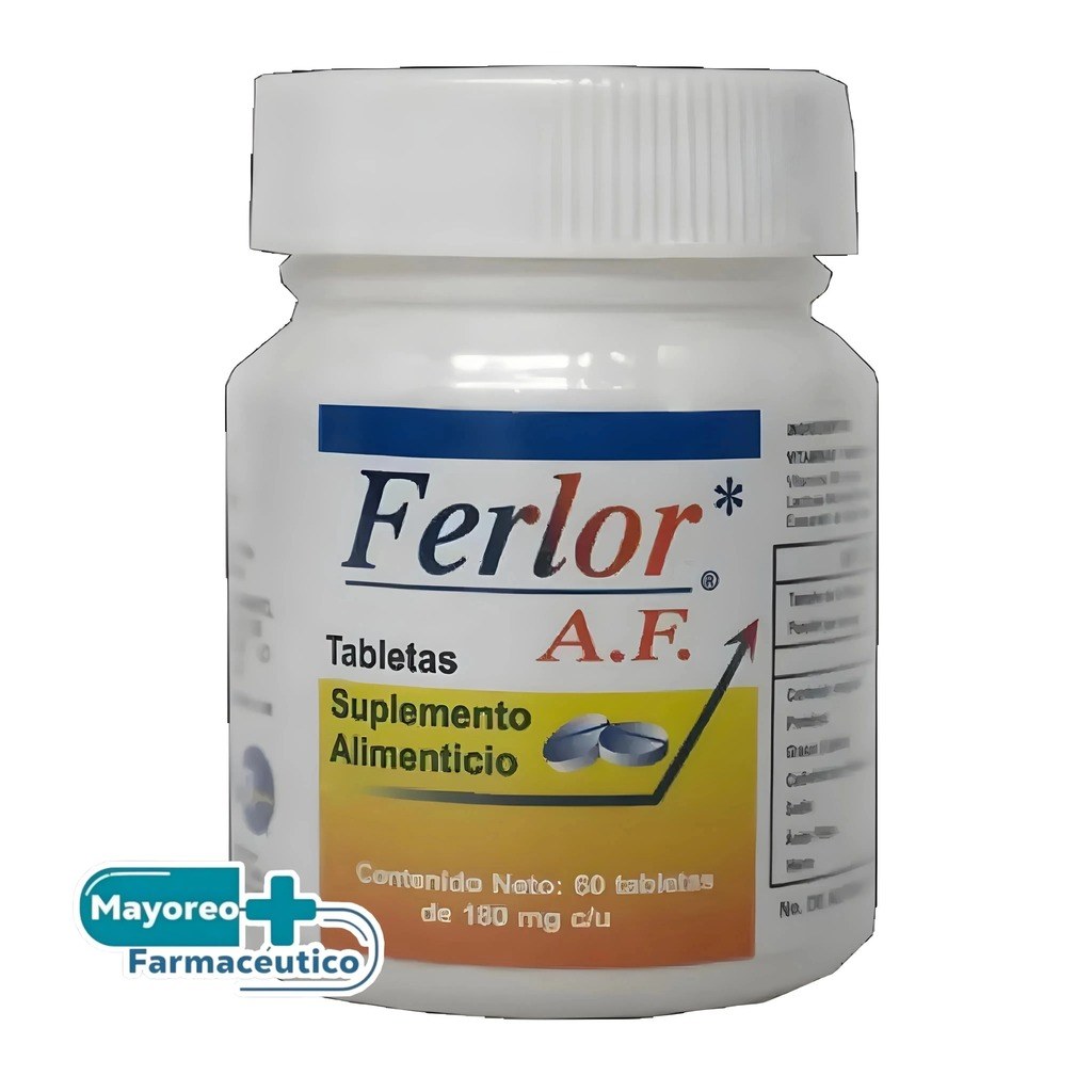 GI FERLOR AF 380MG 17MG C / 60