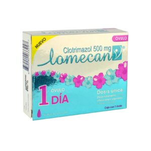 LOMECAN V 1 OVULO 500MG GPO VI