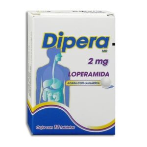 GI DIPERA C 12TABS 2MG LOPERAMIDA VICTORY DAL