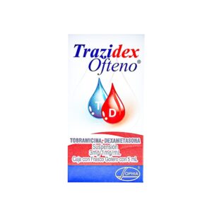 TRAZIDEX SOL 5ML OFT GPO IV