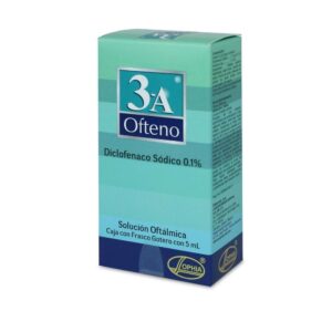 3 A SOL GTS OFT 5ML DICLOFENACO
