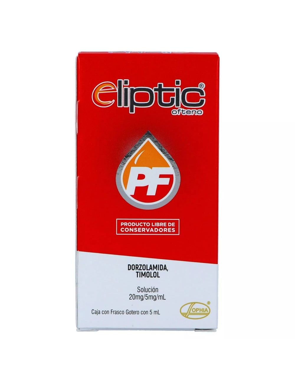 ELIPTIC PF OFTE 20/5MGSOL GTS 5MLN GPO IV