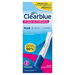PBA EMBARAZO CLEARBLUE PLUS C/2 N OTC