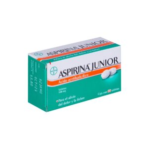 ASPIRINA T 60 100MG JR OTC