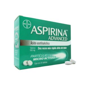 ASPIRINA ADVANCED 500MG C 20 TABL OTC