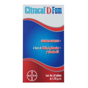CITRACAL D FEM SUP ALIM 60 TAB