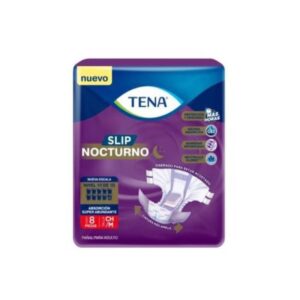 PANAL TENA SLIP NOCT CH MED 8PZ N