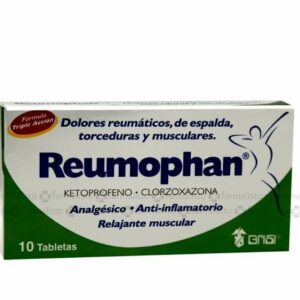 REUMOPHAN T 10 CLORZOXAZONA KETOPROFENO GPO VI