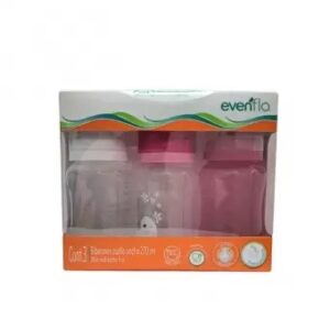 BIB EVENFLO CUELL ANCHO 9 OZ3PACKN