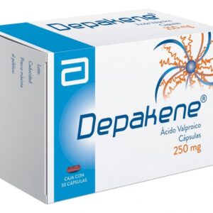 DEPAKENE C 30 250MG ACIDO VALPROICO GPO IV
