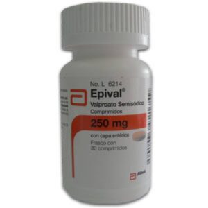EPIVAL T 30 250MG VALPROATO SEMISODICO GPO IV
