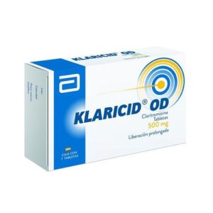 KLARICID OD T 7 500MG CLARITROMICINA ANTIBIOTICO