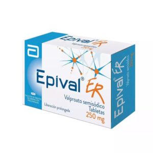 EPIVAL ER T 30 250MG LP VALPROATO SEMISODICO GPO IV