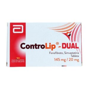 CONTROLIP DUAL 145/20MG 30TAB N GPO IV