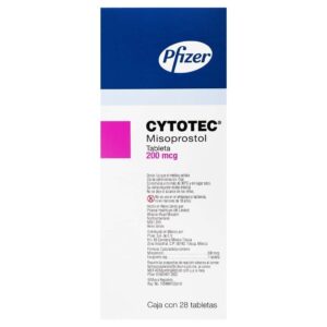 CYTOTEC T 28 200MCG MISOPROSTOL GPO IV