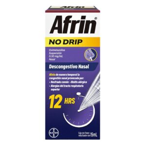 AFRIN NO DRIP SOL 15ML EX HUME OXIMETAZOLINA GPO VI