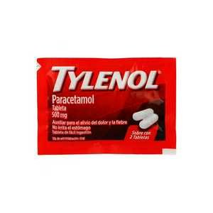 TYLENOL 500 MG TAB 2 S N GPO VI