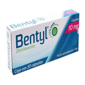 BENTYL C 30 10MG DICICLOVERINA GPO IV