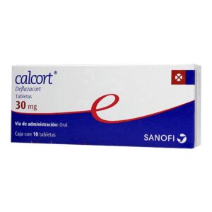 CALCORT T 10 30MG DEFLAZACORT GPO IV
