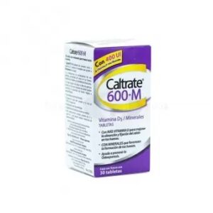 CALTRATE 600+M TAB 30 GPO VI