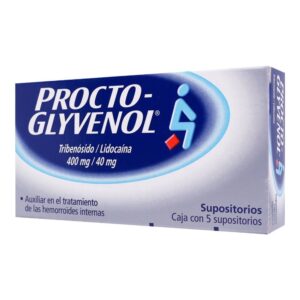 PROCTOGLYVENOL 400/40MG S