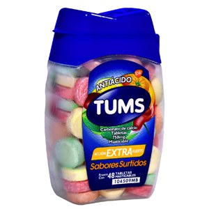TUMS EXTRA FCO T 48 SURT OTC